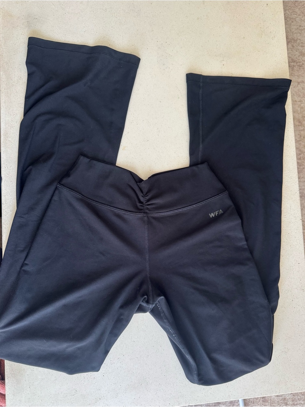 White Fox Active Black Yoga Pants Size Small